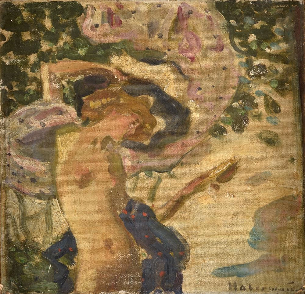 Hugo von Habermann - Nudo femminile danzante